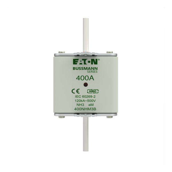 Nh fuse 400amp 500v am size 3 dual ind  - Eaton - 400NHM3B