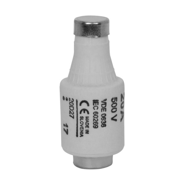 Fuse-d2 20a t gl/gg 500vac e27  - Eaton - 20D27