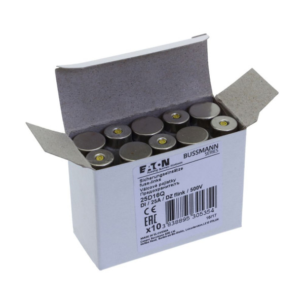Fuse 25a di/e16 500vac dz  - Eaton - 25D16Q