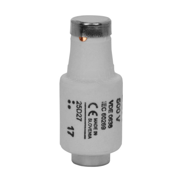 Fuse-d2 25a t gl/gg 500vac e27  - Eaton - 25D27
