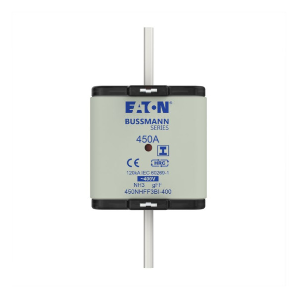 Eaton 450amp 400v ac gff 3 nh fuse 