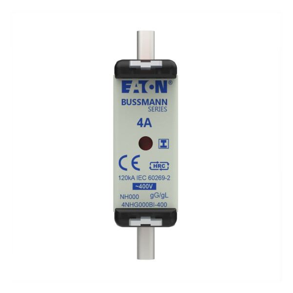 Nh fuse 4a 400v gg/gl size 000 