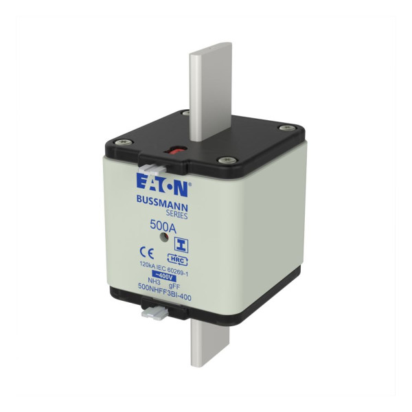 Eaton 500amp 400v ac gff 3 nh fuse  - Eaton - 500NHFF3BI-400