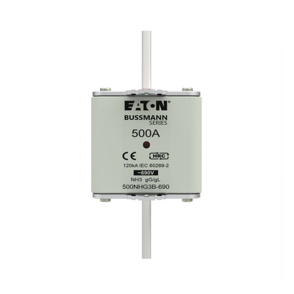 Nh fuse 500a 690v gg size 3 