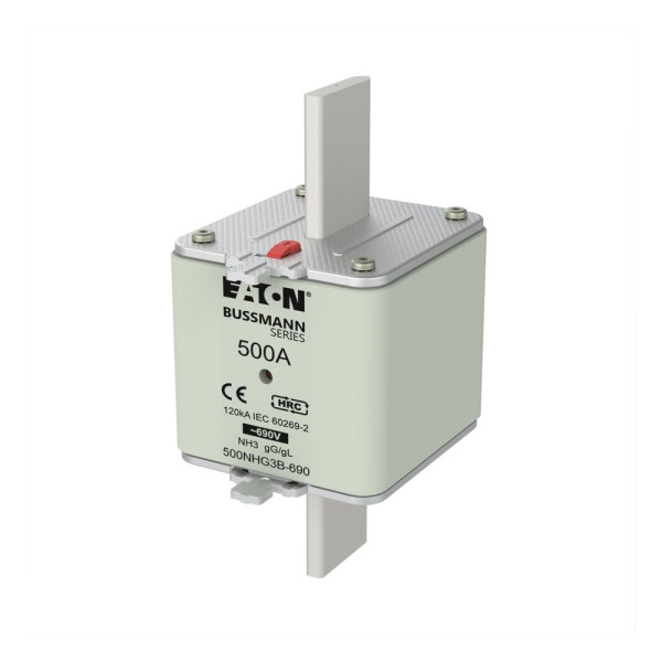 Nh fuse 500a 690v gg size 3 