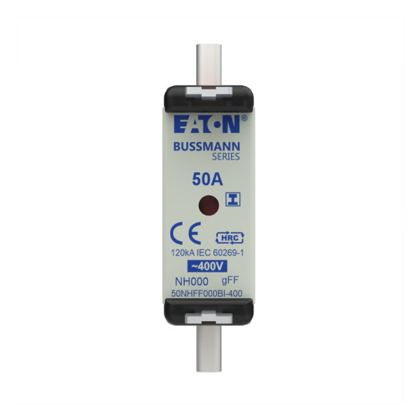 Eaton 50amp 400v ac gff 000 nh fuse 