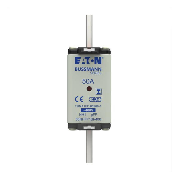Eaton 50amp 400v ac gff 1 nh fuse 