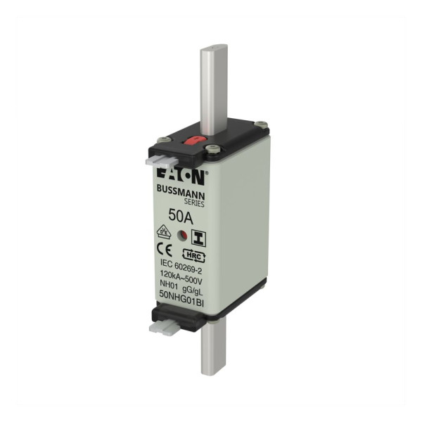 Nh fuse 50a 500v gl/gg size 01 