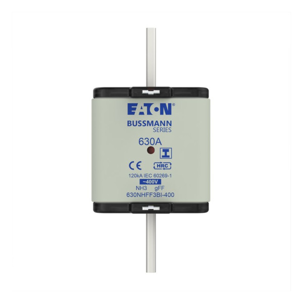 Eaton 630amp 400v ac gff 3 nh fuse 