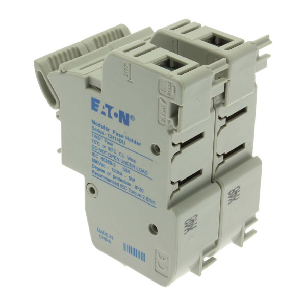 2p 14x51 fuse holder  - Eaton - CH142DU