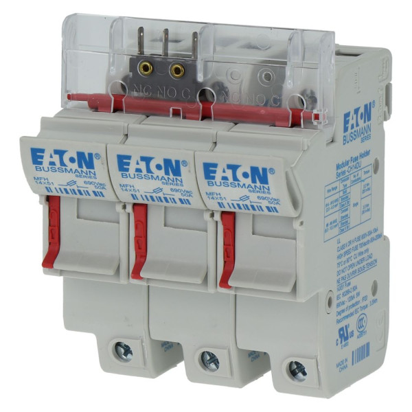 3p 14x51 micro switch fuse holder  - Eaton - CH143DMSU-F