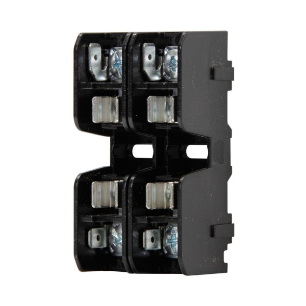 Midget fuse block w/ pp & qc - 2 pole  - Eaton - BMM603-2PQ