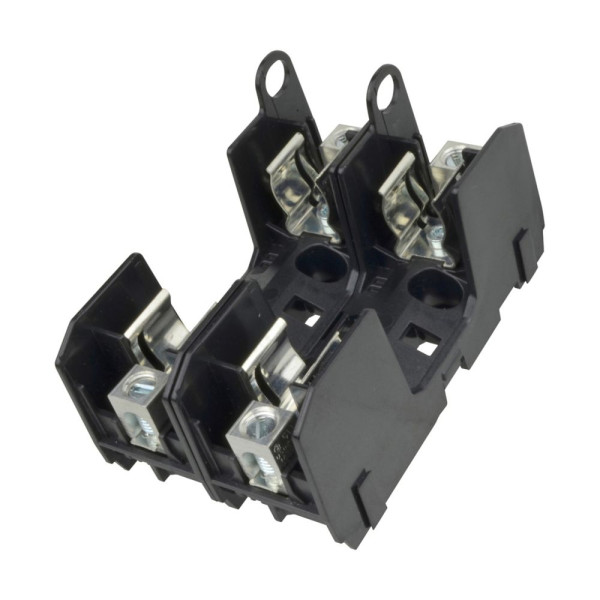 Fuse block, class h, 250v 60a, 2 pole  - Eaton - HM25060-2CR