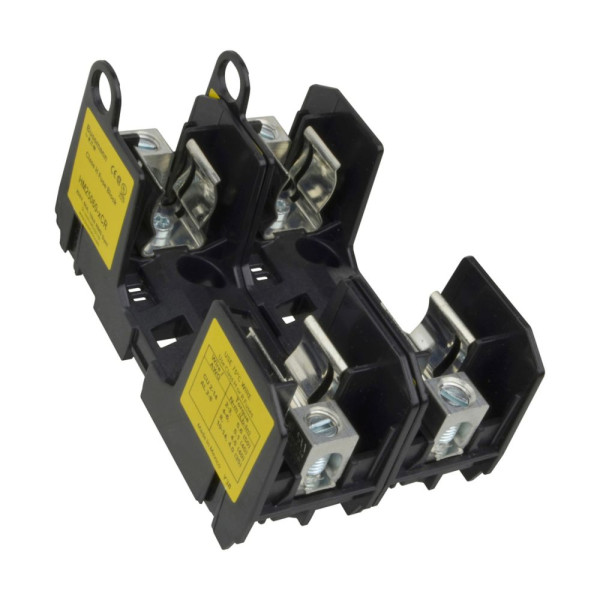 Fuse block, class h, 250v 60a, 2 pole  - Eaton - HM25060-2CR