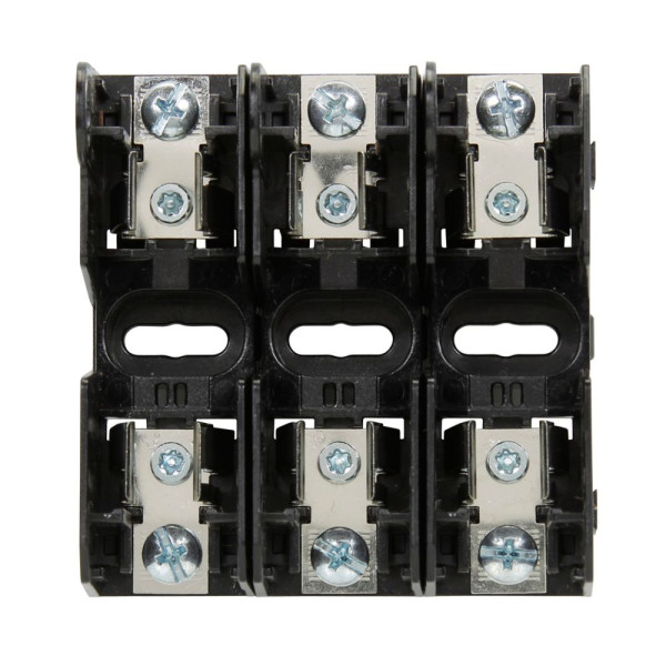 Class j fuse block 600v30a-screw-3 pole 