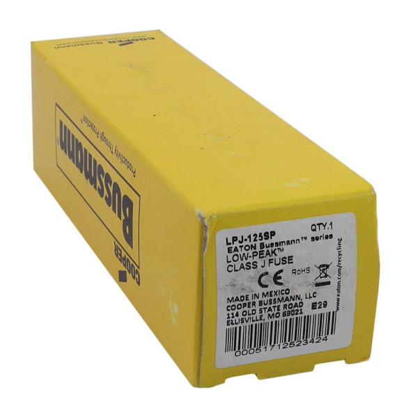 Low peak class j t/d  - Eaton - LPJ-125SP