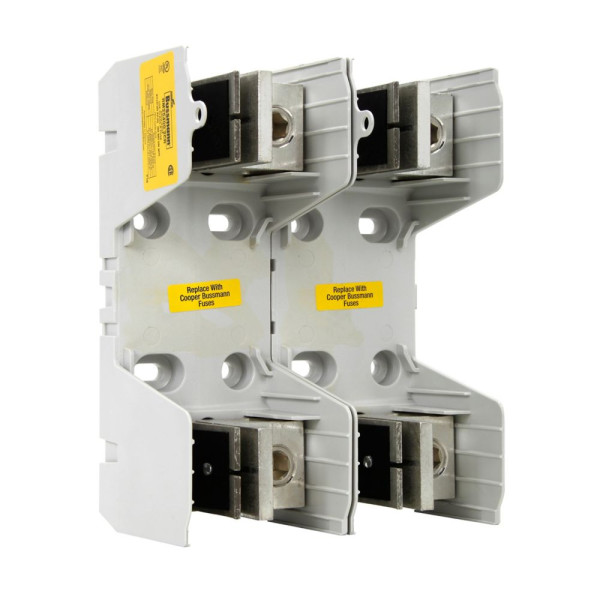 Fuse block, class r, 250v 30a, 2 pole 
