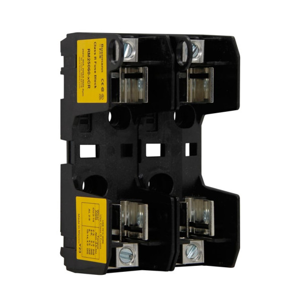 Fuse block, class r, 250v 60a, 2 pole 