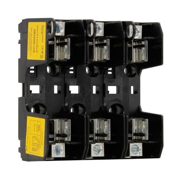 Fuse block, class r, 250v 60a, 3 pole 