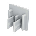 Embout isolant pour 3 phases avec barres de pontage 10 mm²