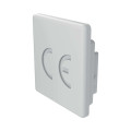 Embout isolant pour 3 phases avec barres de pontage 16 mm²