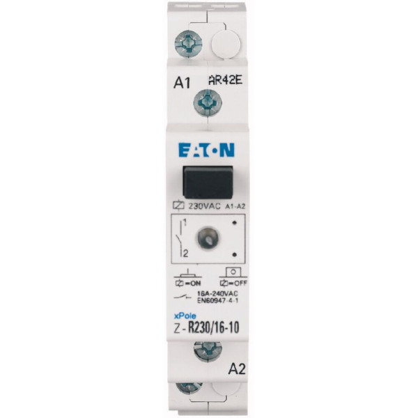 Relais modulaire, 24 vdc, 1o, 16a (Z-R23/16-10)