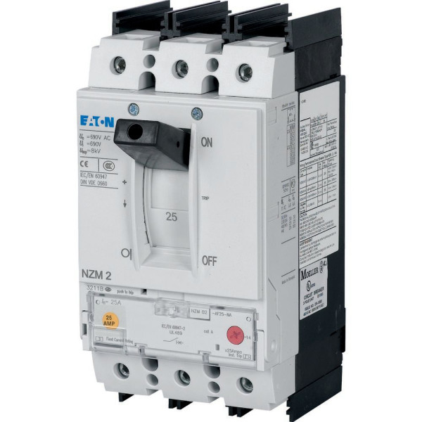 Nzm2, 50ka, 3p, 15a, ul/iec (NZMN2-AF15-NA) - Eaton - 269170