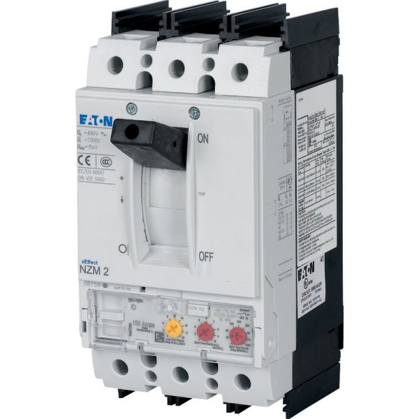 Nzm2, 50ka, 3p, 150a, ul/iec (NZMN2-VEF150-NA) - Eaton - 271126