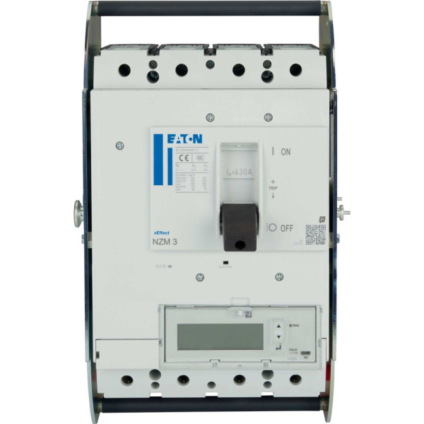 Disjoncteur pxr25, 4p,630a, débrochable, protection neutre variable (NZMH3-4-PX630/VAR-AVE) - Eaton - 192312