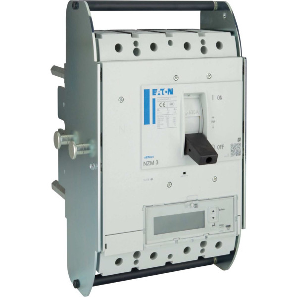 Disjoncteur pxr25, 4p,630a, débrochable, protection neutre variable (NZMH3-4-PX630/VAR-AVE) - Eaton - 192312