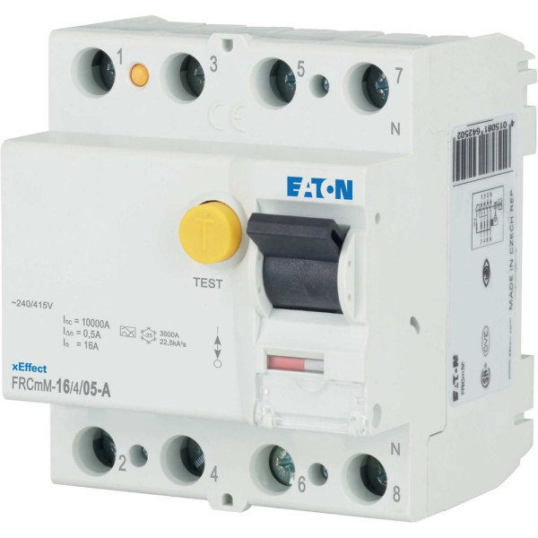 Inter. diff. Frcmm 500ma, 4p, type a, 16a (FRCMM-16/4/05-A) - Eaton - 170346