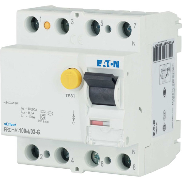 Inter. diff. Frcmm 300ma, 4p, type g, 100a (FRCMM-100/4/03-G) - Eaton - 170381