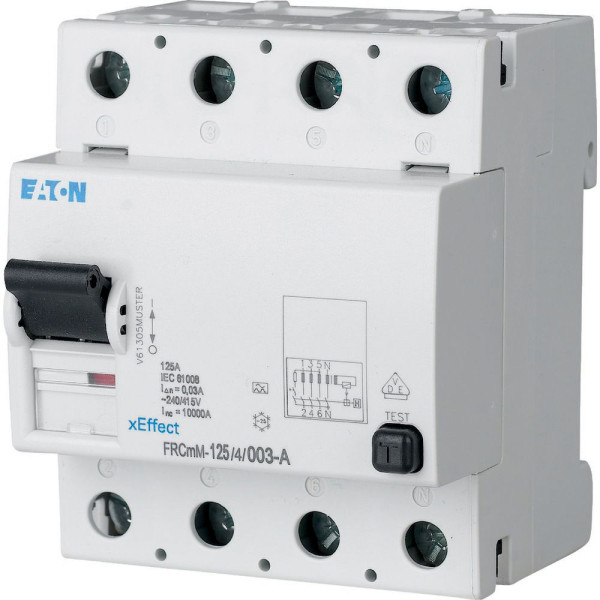 Inter. diff. Frcmm 300ma, 4p, type g/a, 125a (FRCMM-125/4/03-G/A) - Eaton - 171180