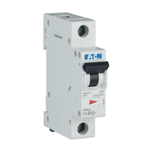 Disj faz 1p 12a 15ka (iec/en 60947-2) cbe b (FAZ-B12/1) - Eaton - 278532
