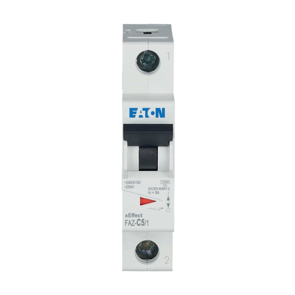 Disj faz 1p 5a 15ka (iec/en 60947-2) cbe c (FAZ-C5/1) - Eaton - 278554