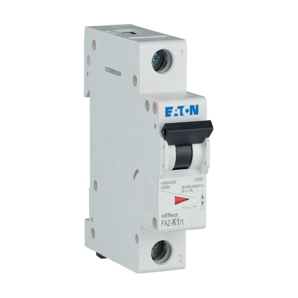 Disj faz 1p 1a 15ka (iec/en 60947-2) cbe k (FAZ-K1/1) - Eaton - 278590
