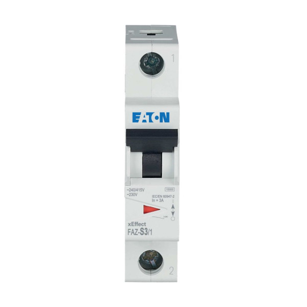 Disj faz 1p 3a 10ka (iec/en 60947-2) cbe s (FAZ-S3/1) - Eaton - 278608