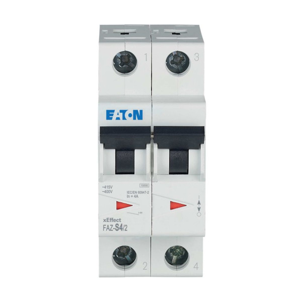 Disj faz 2p 4a 10ka (iec/en 60947-2) cbe s (FAZ-S4/2) - Eaton - 278808