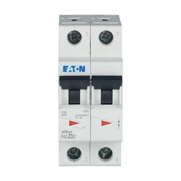 Disj faz 2p 3a 15ka (iec/en 60947-2) cbe z (FAZ-Z3/2) - Eaton - 278820