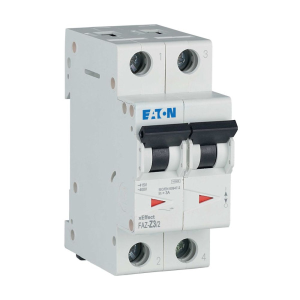 Disj faz 2p 3a 15ka (iec/en 60947-2) cbe z (FAZ-Z3/2) - Eaton - 278820