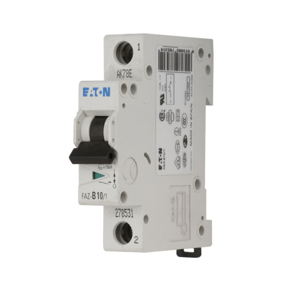 Disjoncteur modulaire, 2a, 1p, courbe c, dc (FAZ-C2/1-DC)