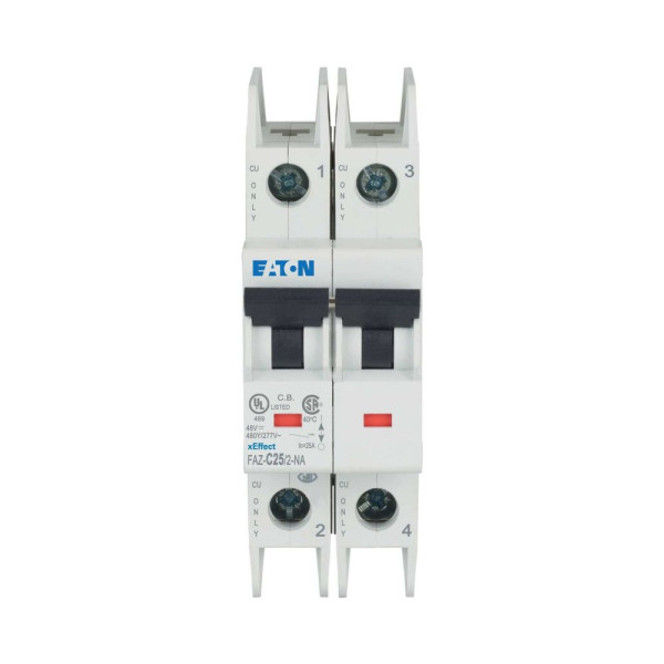 Disjoncteur faz cbe c 25a 2p na ul (FAZ-C25/2-NA) - Eaton - 102172