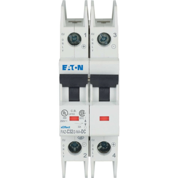 Disjoncteur faz cbe c 32a 2p na dc (FAZ-C32/2-NA-DC)