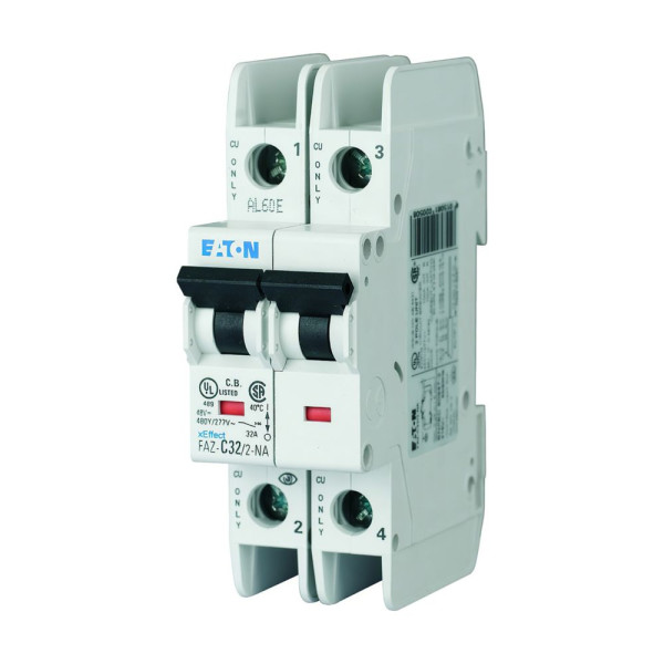 Disjoncteur faz cbe b 2a 2p na ul (FAZ-B2/2-NA) - Eaton - 132695
