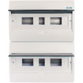Coffret en saillie ip40, 2 rangées, 36 mod, porte transparente (BC-O-2/36-ECO)