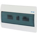 Coffret encastré ip40, 1 rangée, 18 mod, porte transparente (BC-U-1/18-ECO)