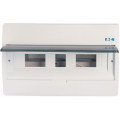 Coffret encastré ip40, 1 rangée, 18 mod, porte transparente (BC-U-1/18-ECO)