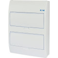 Coffret en saillie ip40, 2 rangées, 24 mod, porte blanche (BC-O-2/24-TW-ECO)