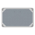 Flasque isolant, ip55, entrées de câble jusqu'à diamètre 30 mm