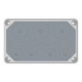 Flasque isolant, ip55, entrées de câble jusqu'à diamètre 50 mm